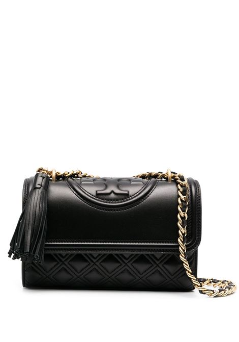 Black fleming crossbody bag - TORY BURCH -  women